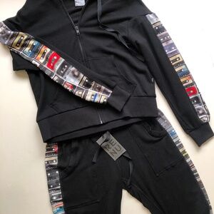 NEW Zara Perez MIZTAPES Hoodie (2 pockets), Drawstring Sweat Pants (2 pockets)